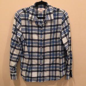 Vineyard Vines Flannel Plaid Button Down